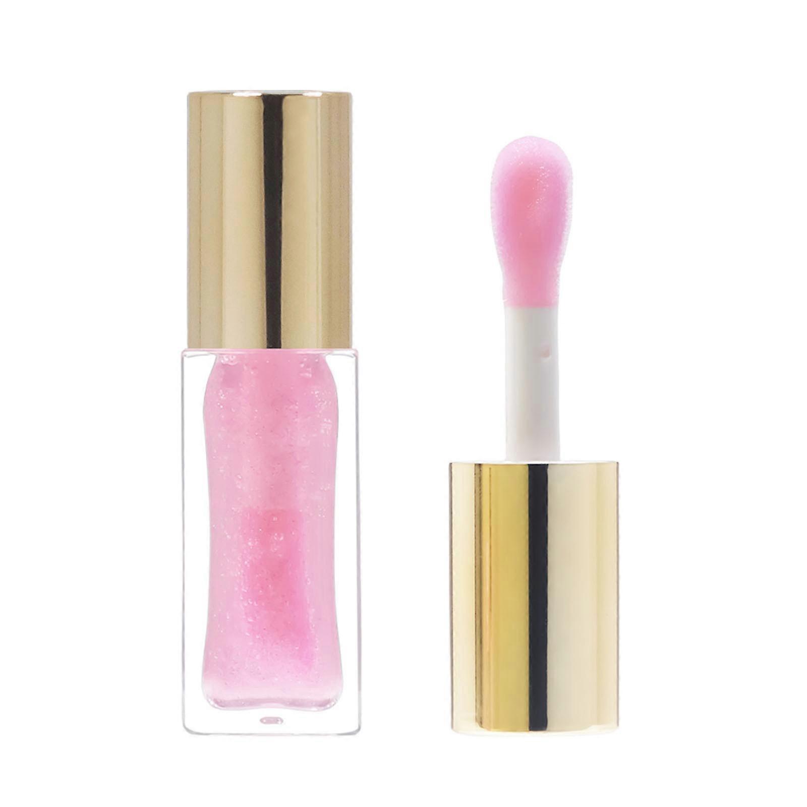 Lip Oil Set Lip Protecting Oil Color Change Fade Lip Lines Mirror Hydration Temperature Change Lip Oil Non Stick Cups 6.5ml