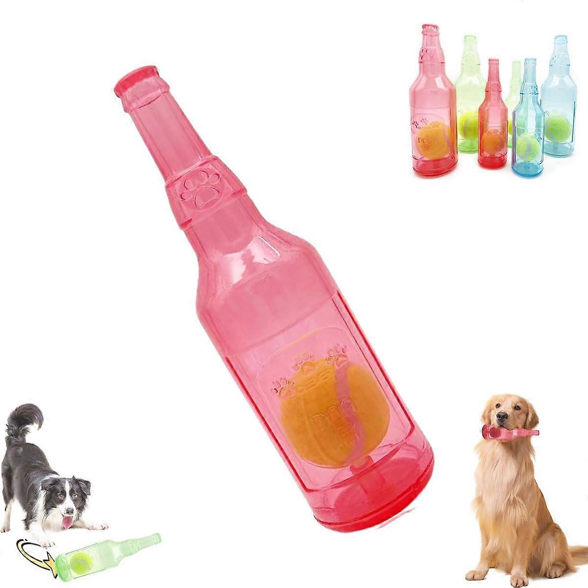 Bottle Toy Interactive Dog Chew 20cm For Play