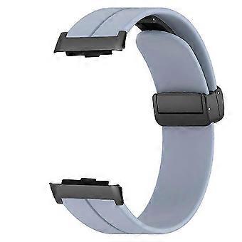 Para reloj D correa de repuesto Correa de reloj de silicona suave con hebilla desplegable estilo K multicolor