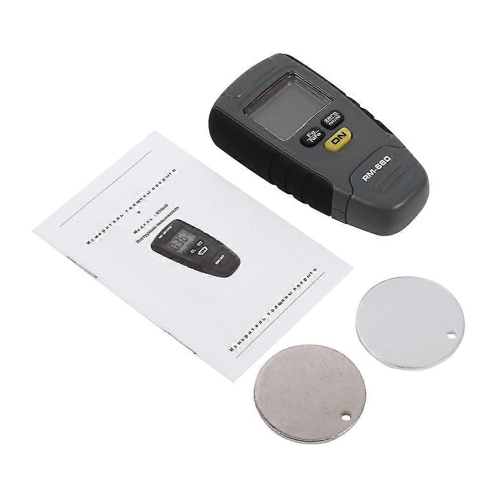 Digital Paint Coating Thickness Gauge0-1.25 mmCoating thickness meter iron aluminum base