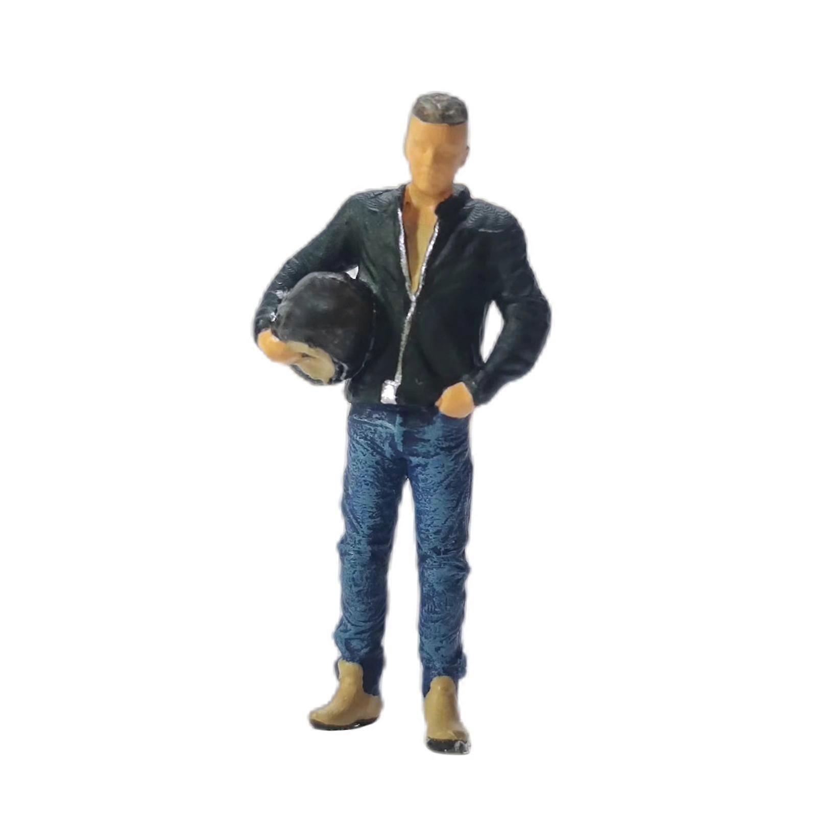 1/64 Scale Model Figures Ornament, Micro Landscapes Decor