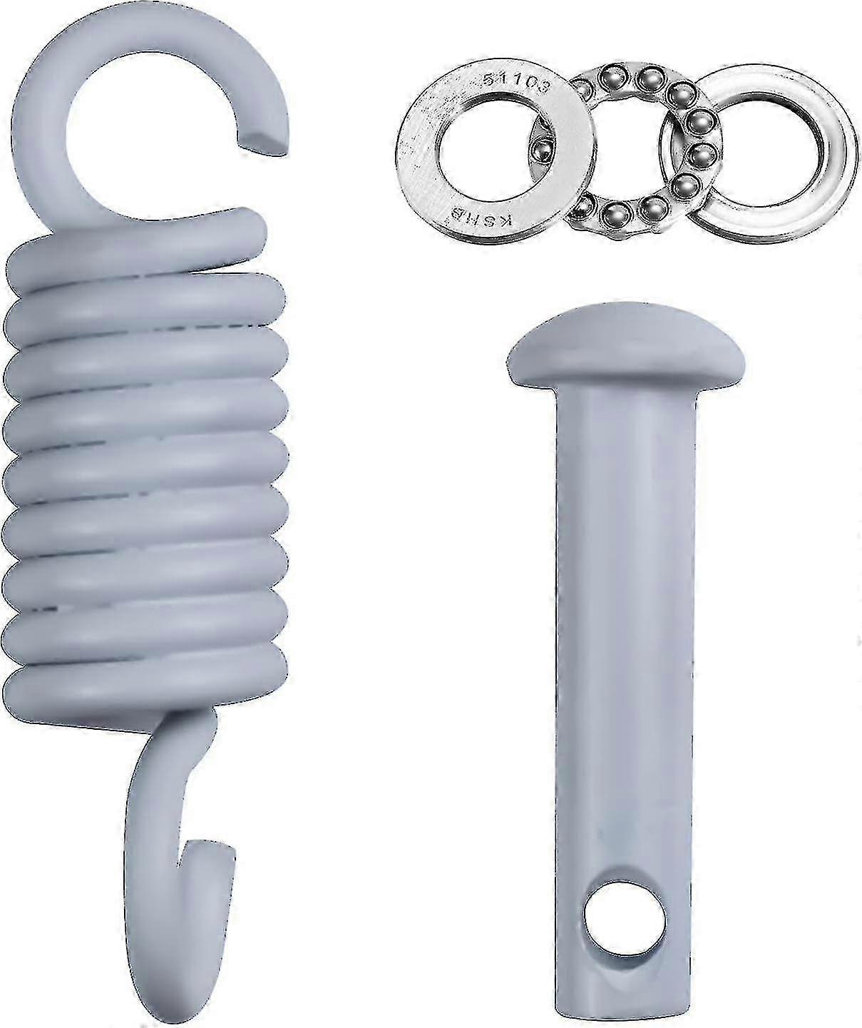 Ultimate Hammock Chair Hanging Kit - 500lb Capacity Spring Pin Plug Hardware for Hanging Basket Chairs by Nest Egg Hammock