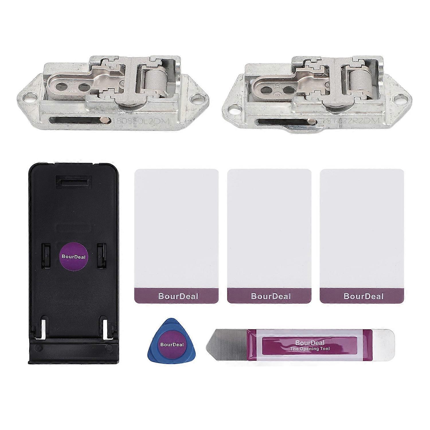 Laptop Hinges Replacement for Pro 5 Pro 6 Pro 7 Metal Laptop Left and Right Hinge Kickstand Stand Mo