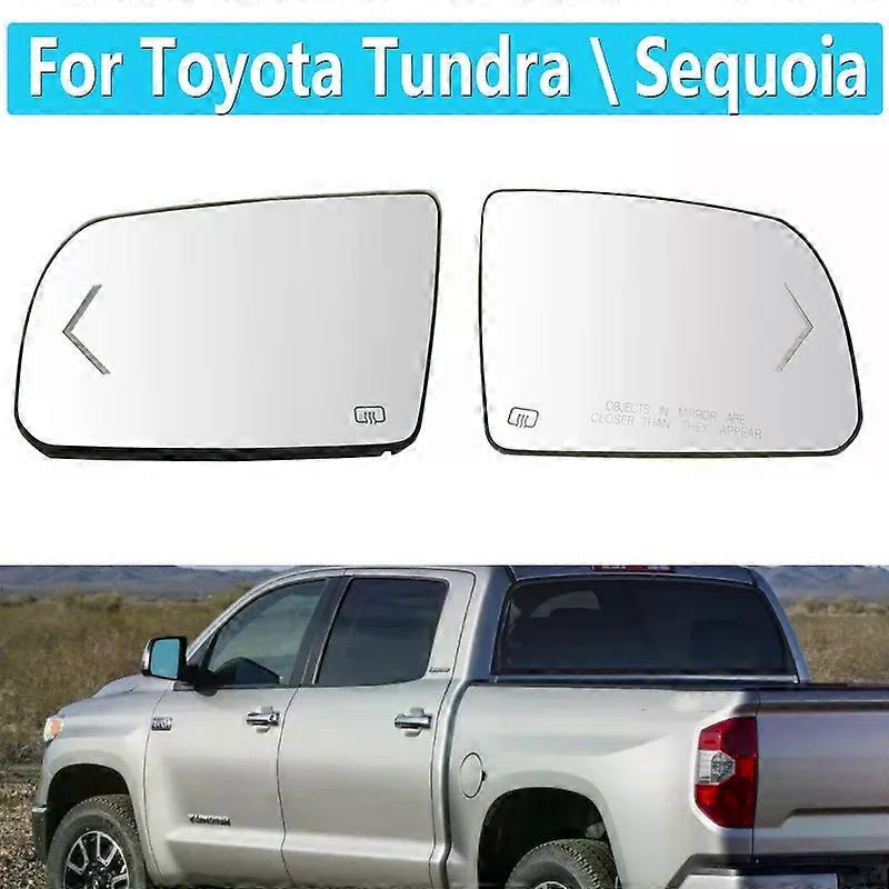 Αυτόματο θερμαινόμενο πίσω γυαλί καθρεπτών με φως για την Toyota Tundra 2014, 2015, 2016, 2017, 2018, 2019, 2020, Sequoia 2018, 2019, 2020