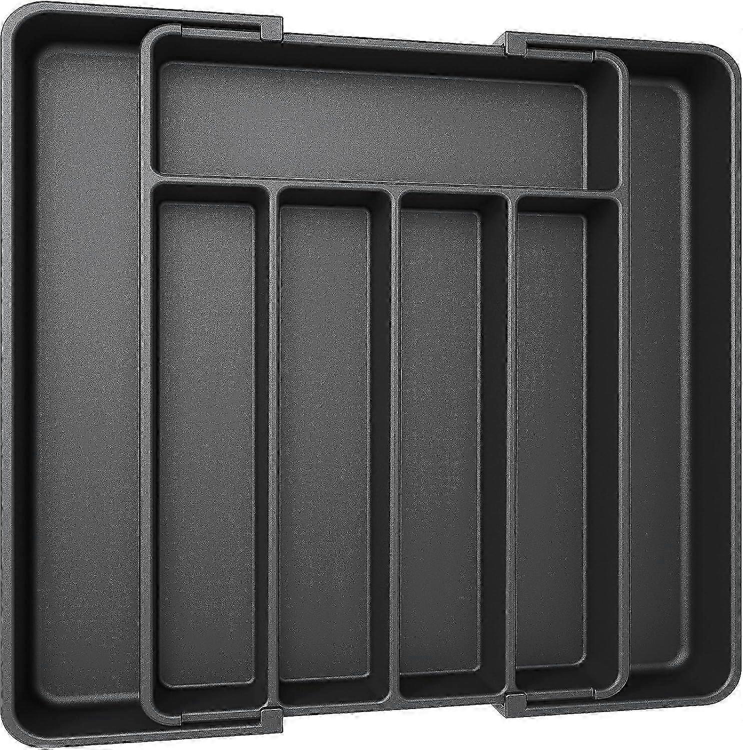 Silverware Drawer Organizer, Expandable Utensil Tray for Kitchen,Adjustable Cutlery Tray Drawer Organizer for Spoons Forks Knives