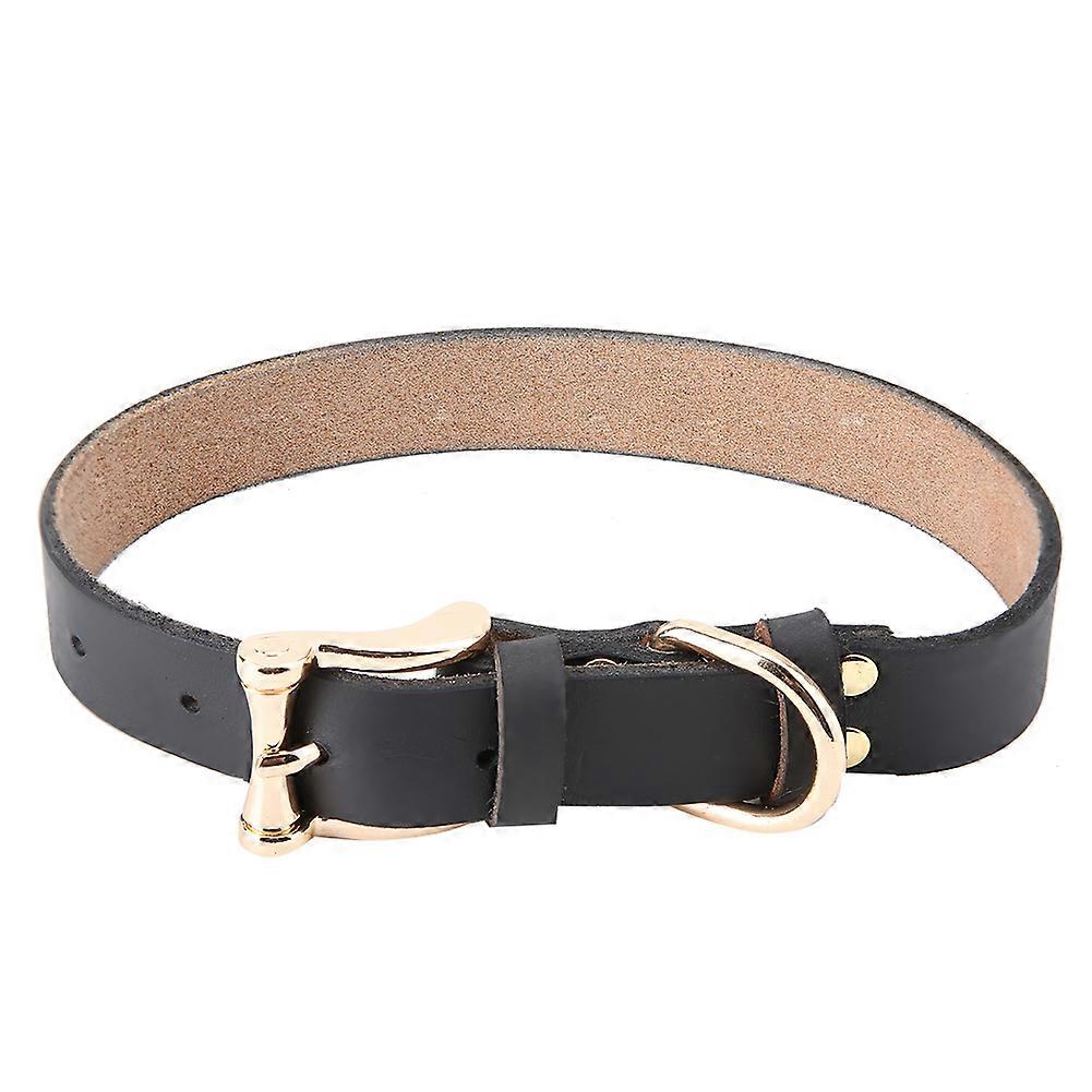Dog Collars PU Leather Dog Collar for Small Medium Large Breeds, Adjustable, Durable, Stylish in Various Colors