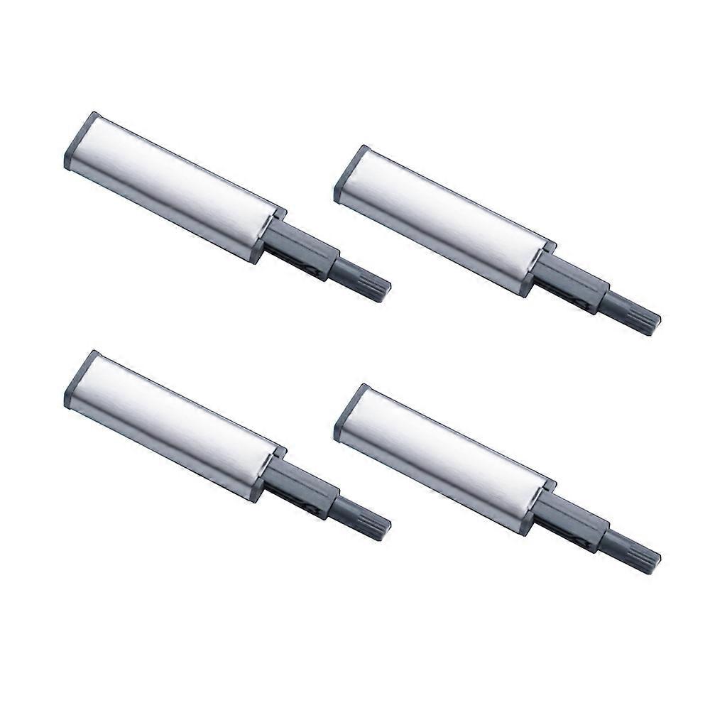 Magnetic Push Latches for Cabinets, Long Stroke with Adjustable Head for Customized Damping Control, Easy Installation with Stainless Steel for Wide