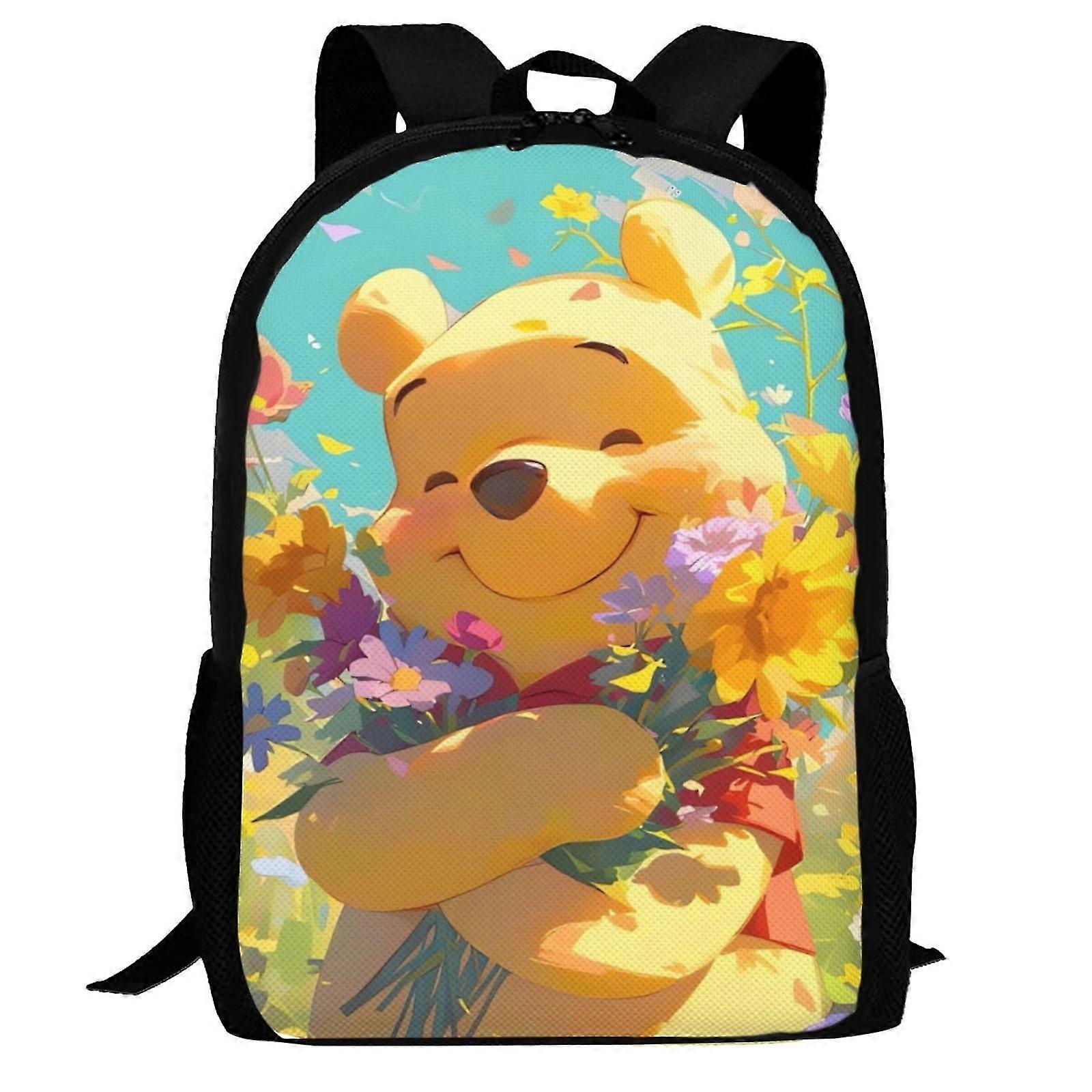 Backpack JK3 Winnie The Pooh Backpack,Laptop Backpack Lightweight Casual DaypackMulti-Function Travel Backpack AD3