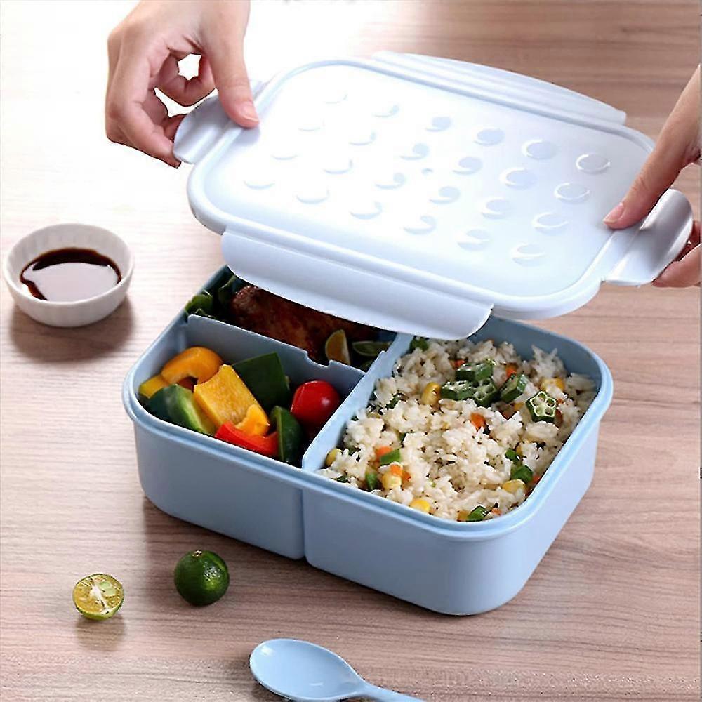 Lunch box with compartments, lunch box, bento box, snack box, breakfast box free delivery Walkbee A B