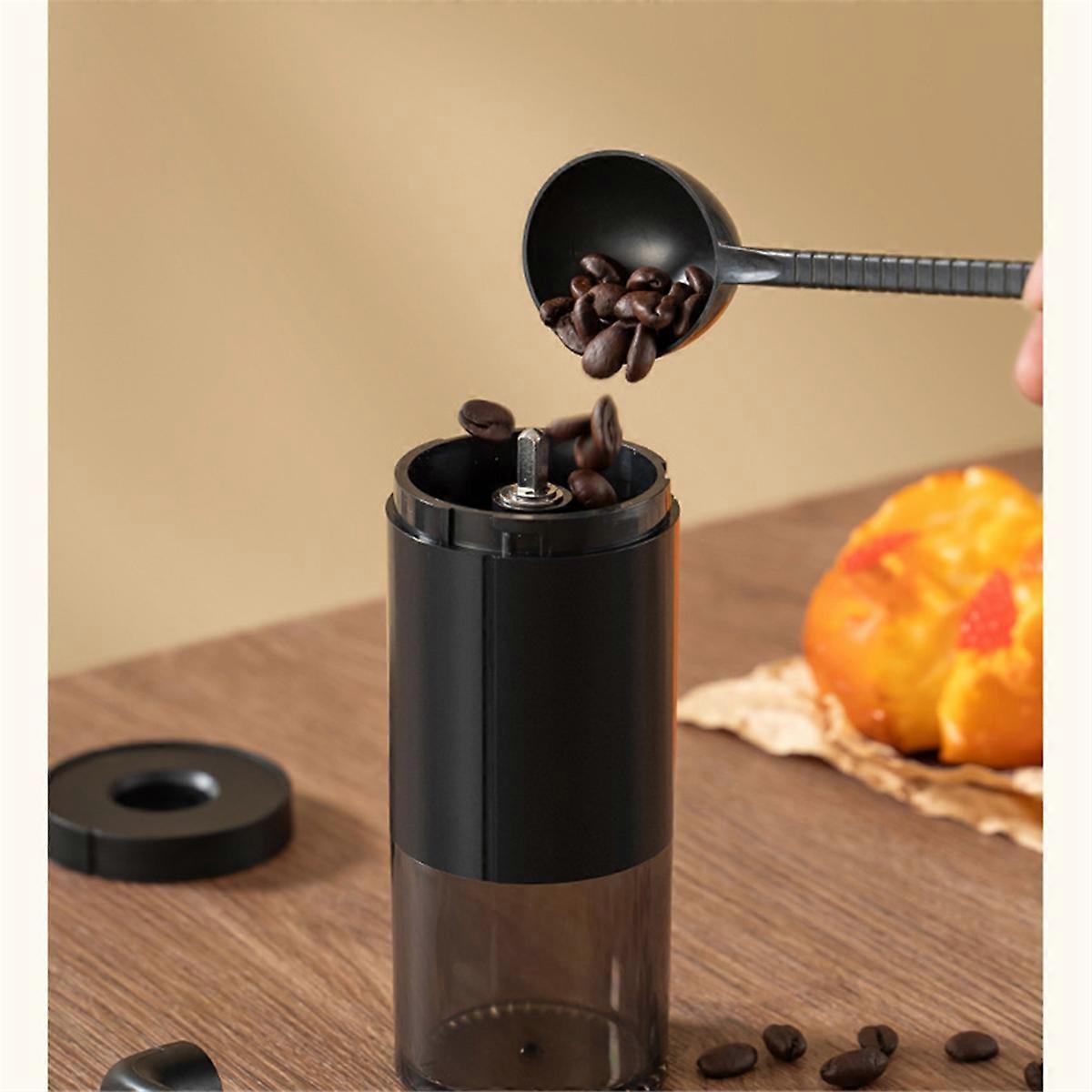 Household Portable Hand-Cranked Coffee Grinder Coffee Machine White