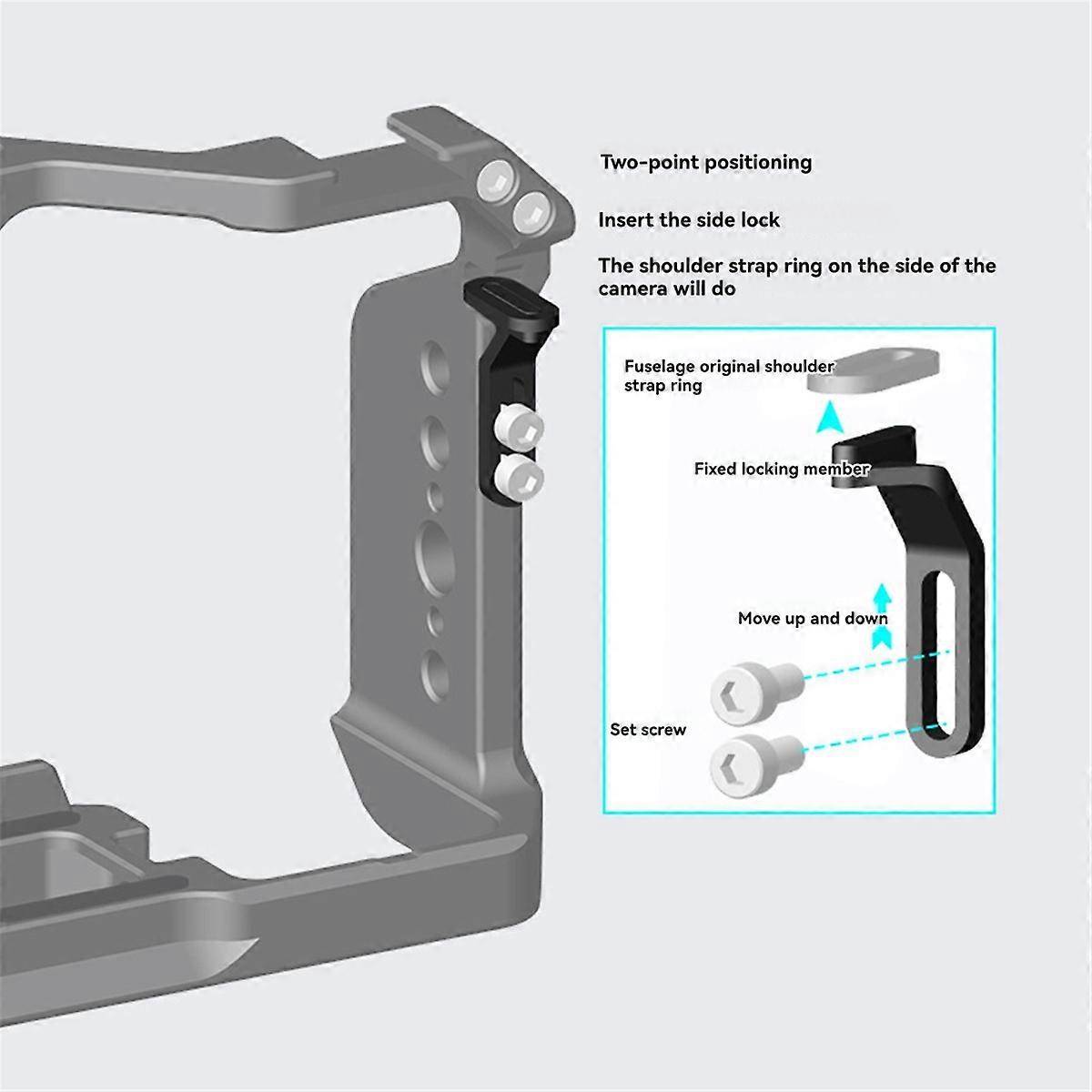 for Sony ZV-E10II Camera Cage, SLR Photography Stabilizer