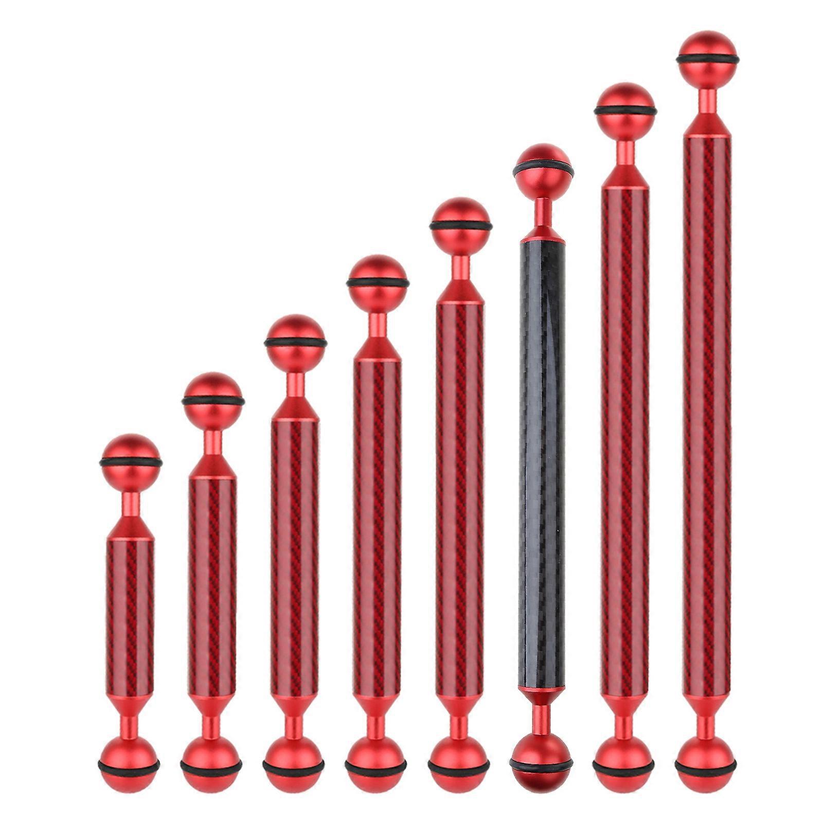 צילום צלילה למלא זרוע אור כדור כפול לראש זרוע צף מצלמה מתחת למים 12 אינץ'