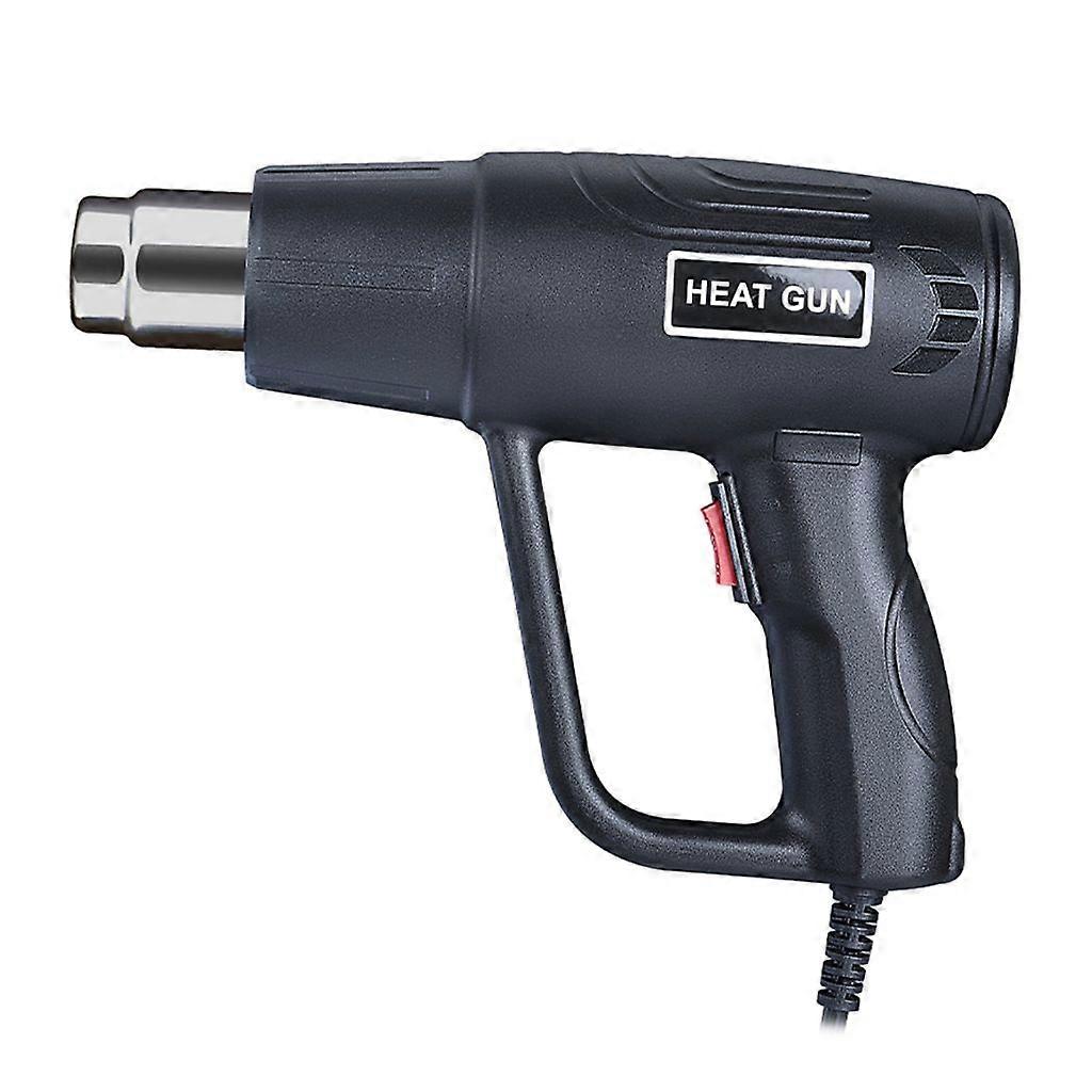 2000W Heat Gun, 2 Temp Settings 300F & 600F for Various Nozzles no Nozzle