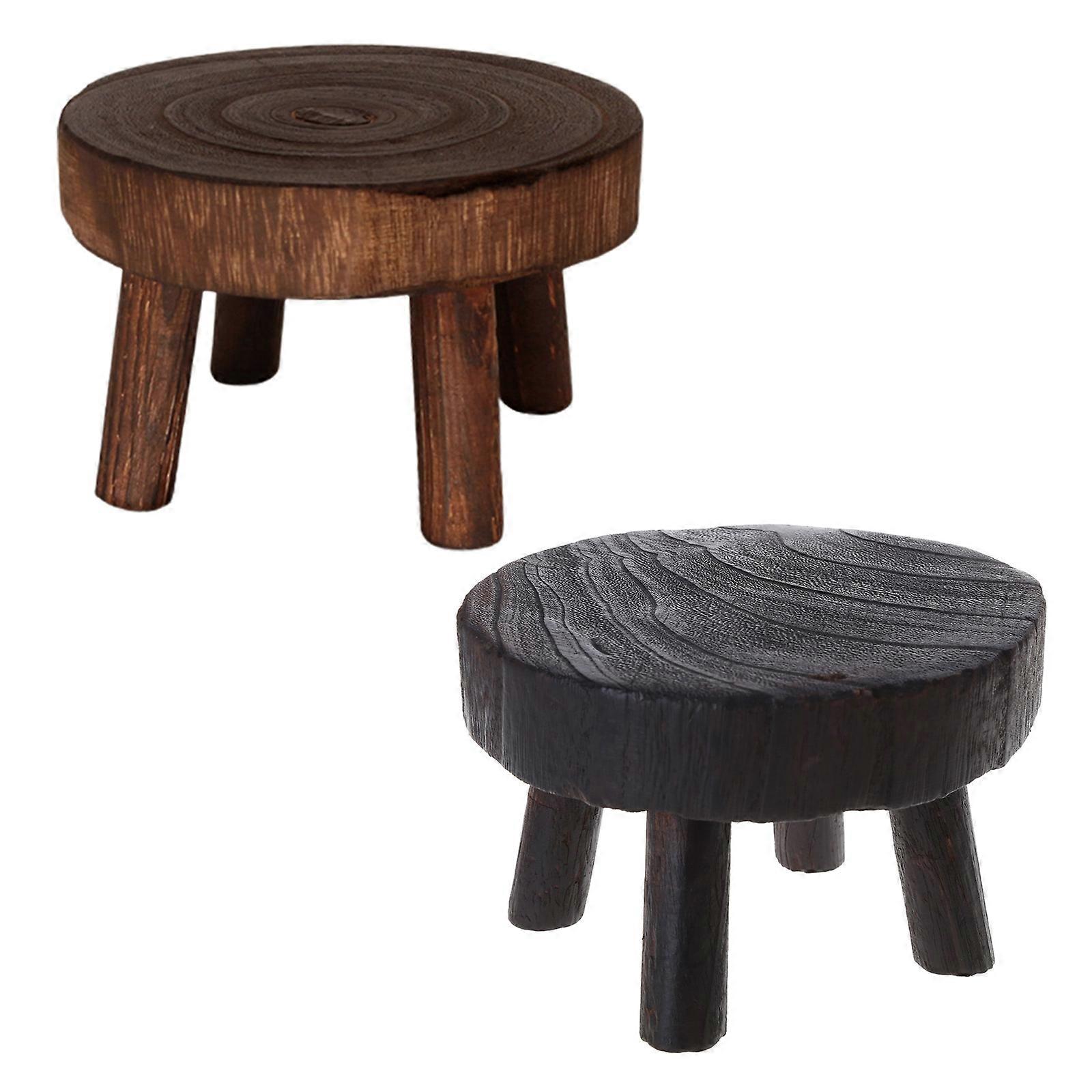 Bitki Standı, Ahşap Saksı Tutucu, Ekici, Teşhir Saksı Rafı, Zemini Islak Önleyin, Bitiş Masası, Küçük Yuvarlak Yan Masa WS