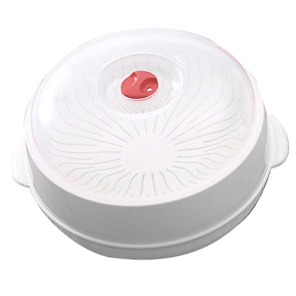 Microwave Cookware Steamer for Bacon Rice Vegetable Pasta Steak Round Size