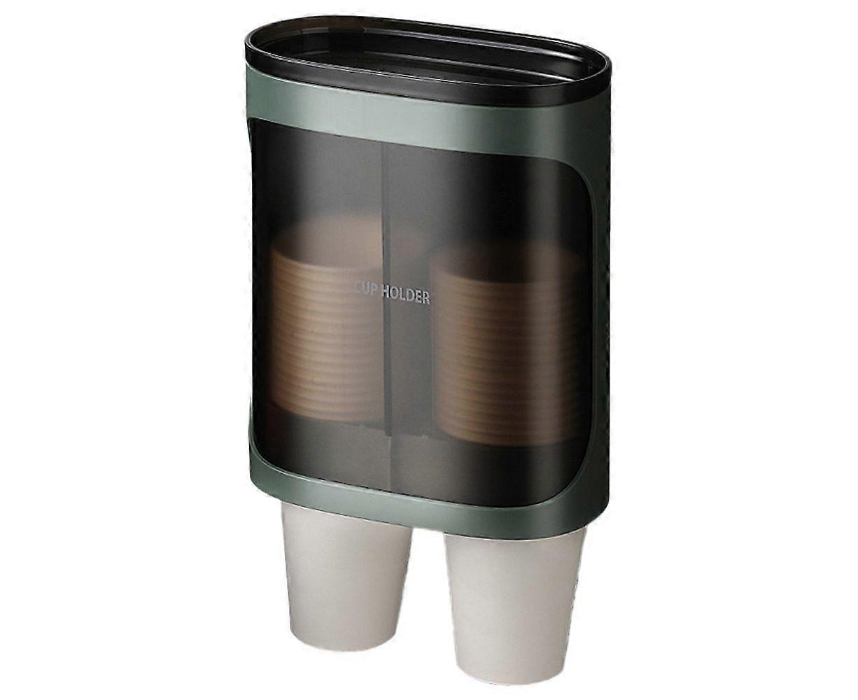 Wall-Mountable Pull Type Cup Dispenser - Space-Saving Paper Cup Holder for Home, Office, and Events