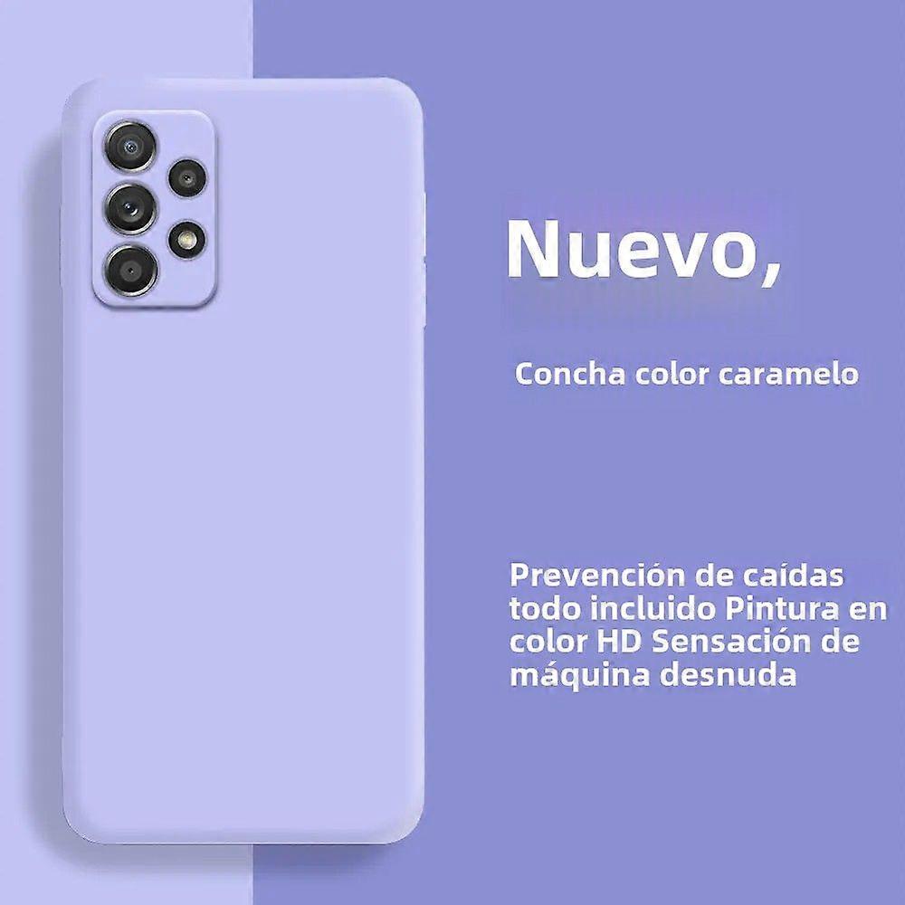 Liquid Silicone Case for Samsung Galaxy A52 A72 A13 A23 A33 A53 A73 A04 A04E A14 A15 A24 A25 A34 A35 A55 A54 A22 A32 5G Shockproof Water and Dust Resi