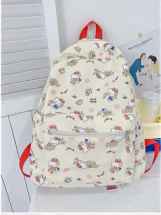 Lightweight small backpack women's backpack small simple super fire student kitty small fresh schoolbag