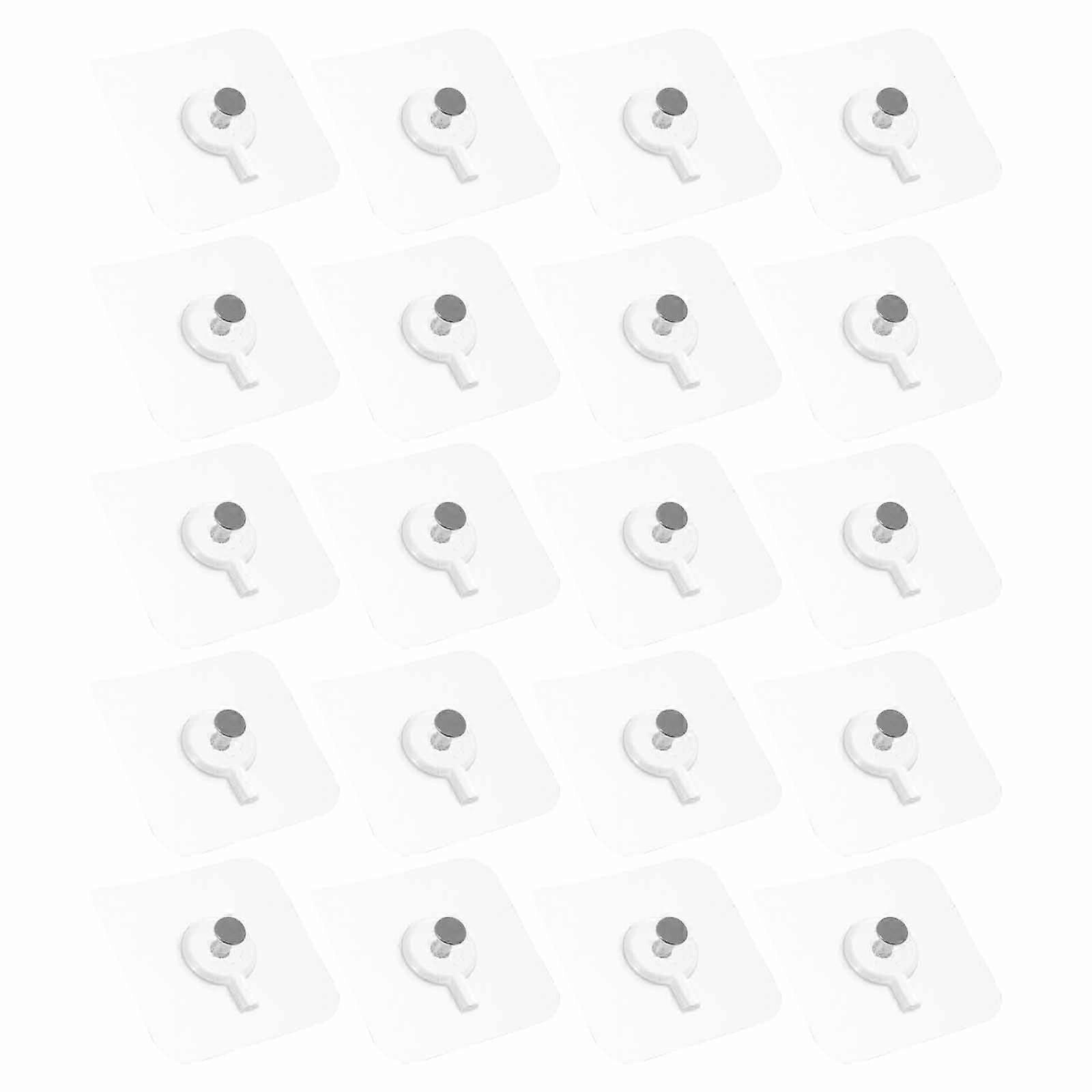 20PCS Household Frame Hook Multi-purpose Wall-hanging Nail-free Hanging Hook