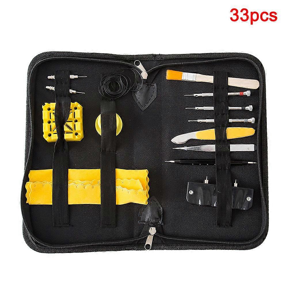 Watch Repair Tools Set Battery Change Case Opener Band Link Tools for Watchmaker
