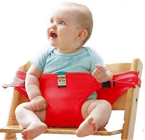 Cadeira de bebê portátil cadeira de assento seguro cinto de jantar comendo cinto de assento cadeira