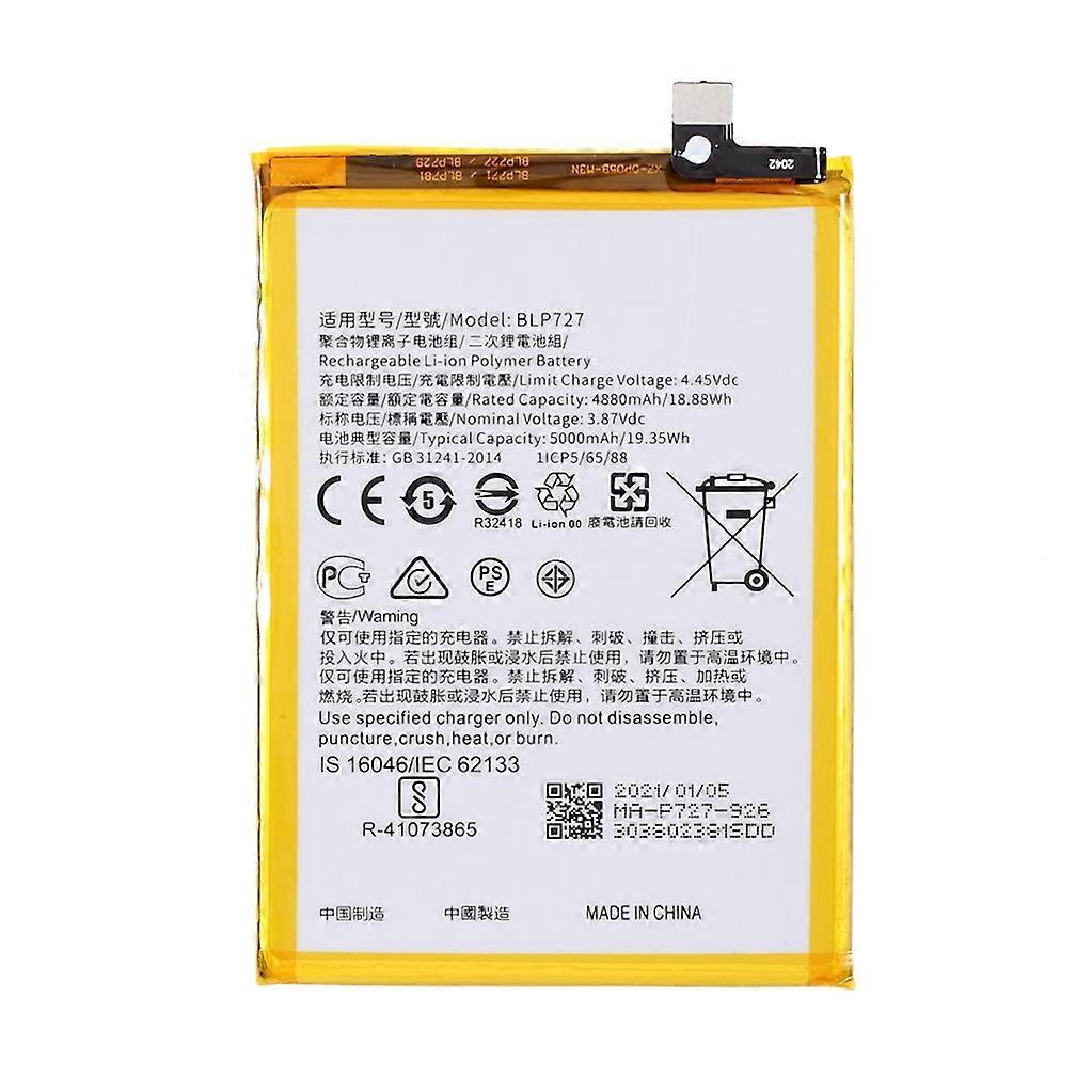 3.87V 4880mAh Battery Replacement (Encode: BLP727) (without Logo) for OPPO A11x/A11/A520)/A9