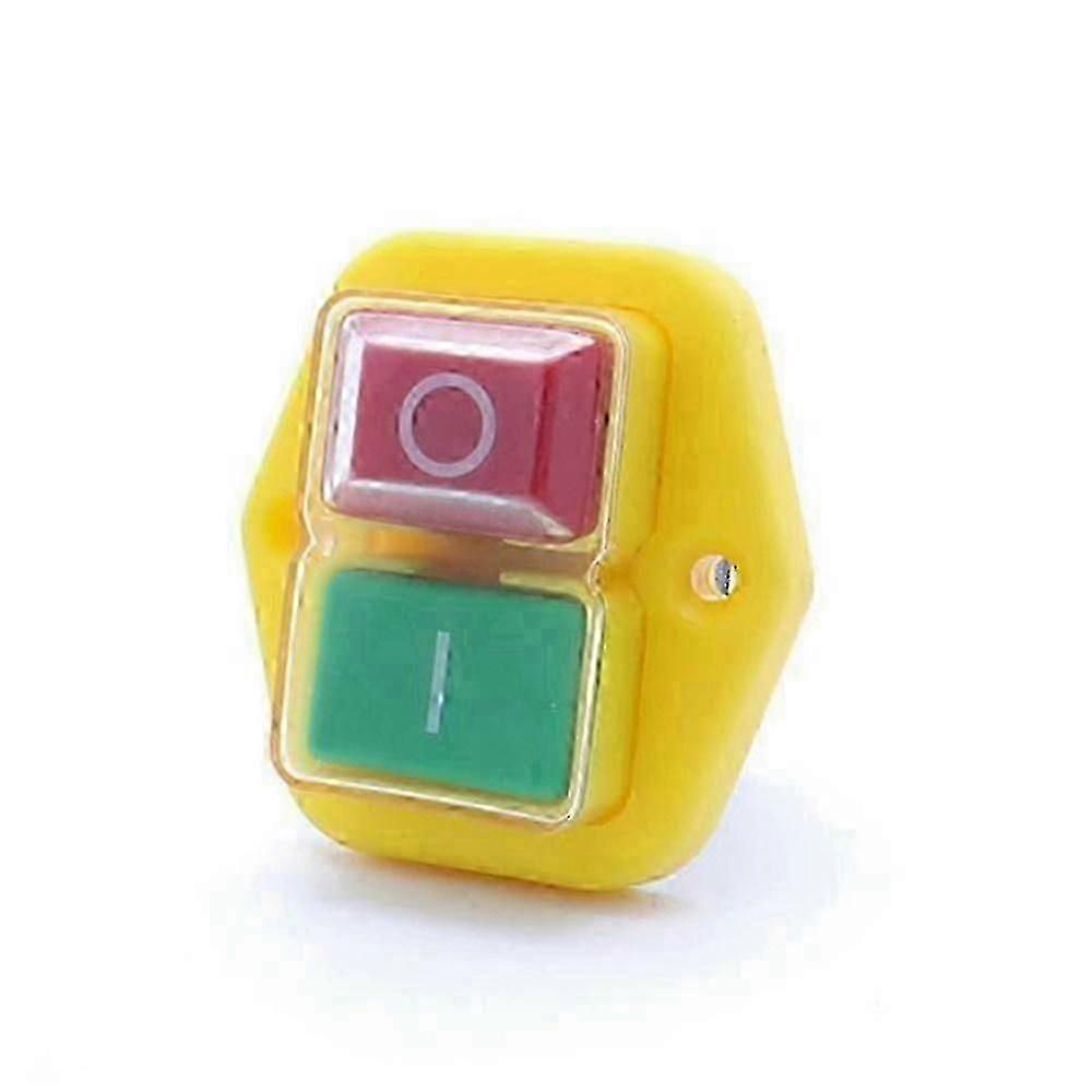 1PC KJD17B button switch 220V-240V 16A 5-pin power tool switch OV[
