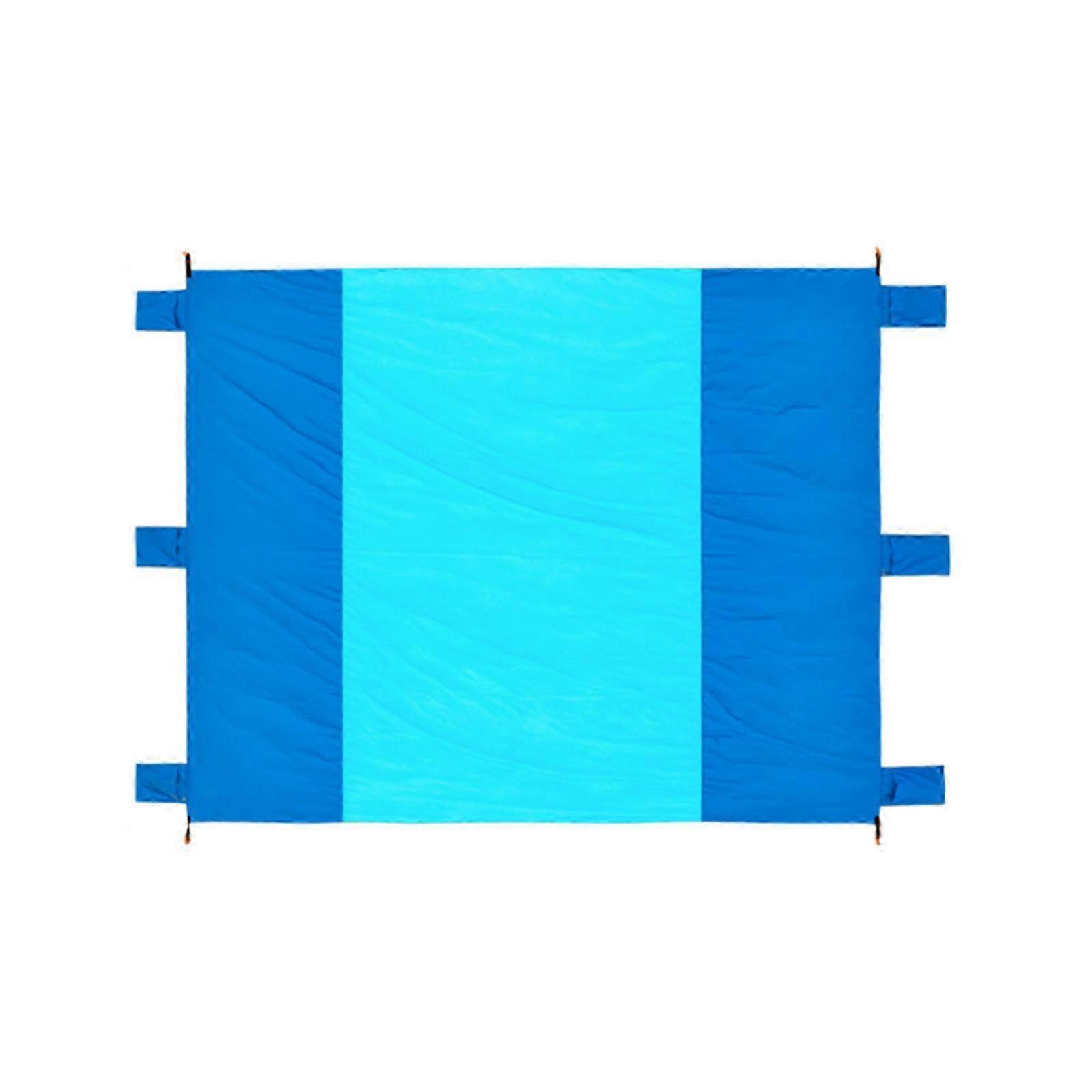 M Double color Portable Sand Beach Mat Sand Free Pocket Picnic Mat Camping Blanket Waterproof