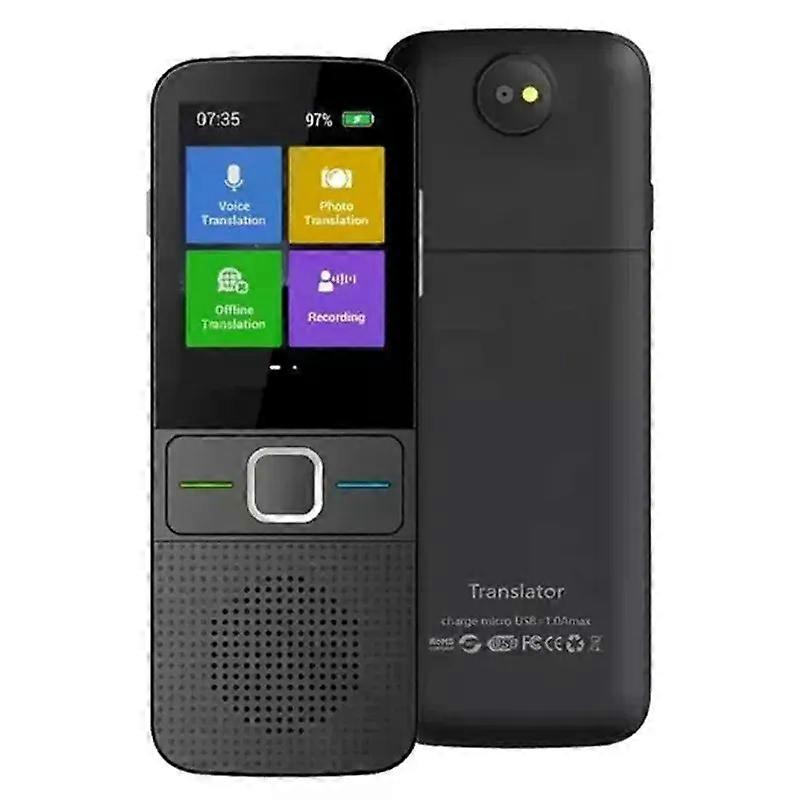 con Smart Voice T10 Traduttore Macchina 137 Multilingue in Tempo Reale Online Istantaneo Off Line Traduzione AI Apprendimento Conversione
