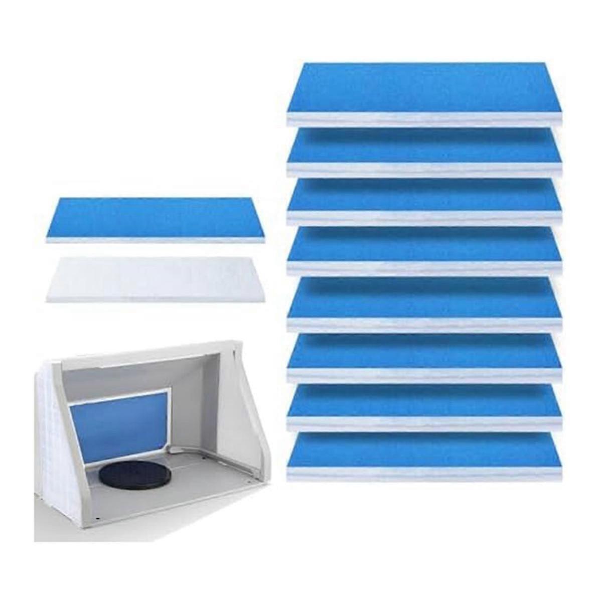 8 piece spray booth filter, spray booth filter set, compatible with spray booths