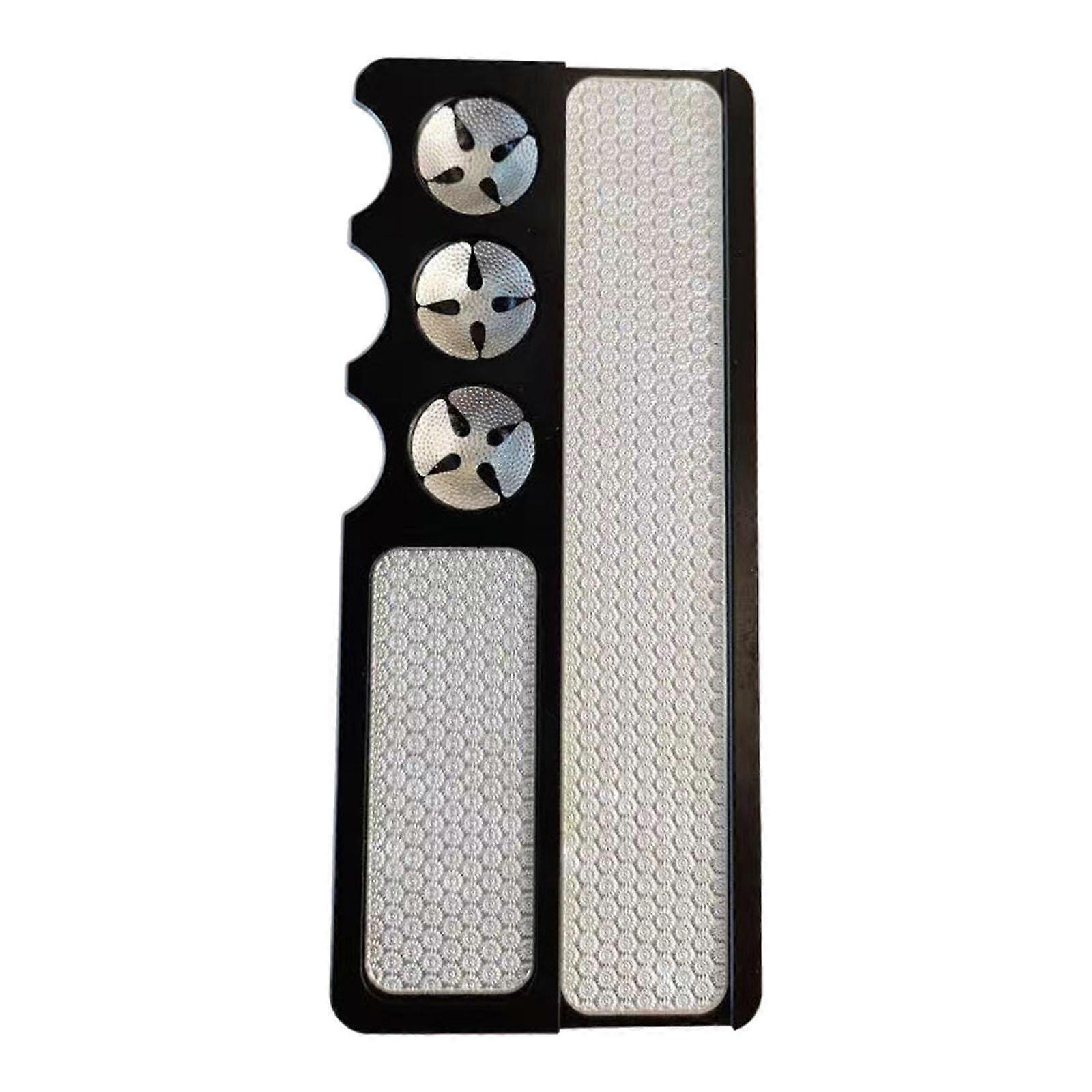 Pool Cue Tip Tool Scuffer For Billiards - Multifunctional Surface Grinding Board File Burnisher Grinder