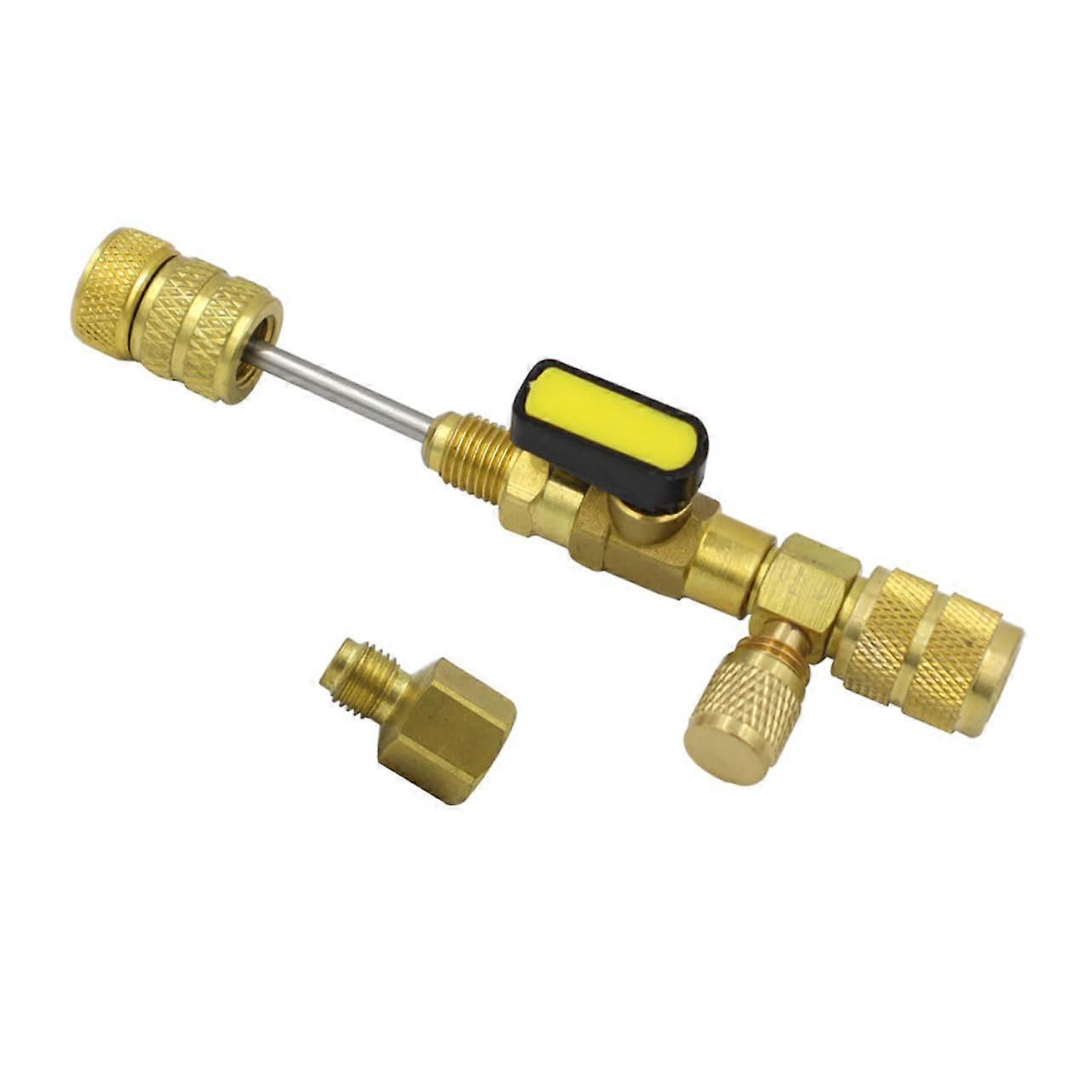 R12 R22 R410a Air Conditioning Valve Core Removal Tool Easy Insert NonSlip Knob for Efficient Service