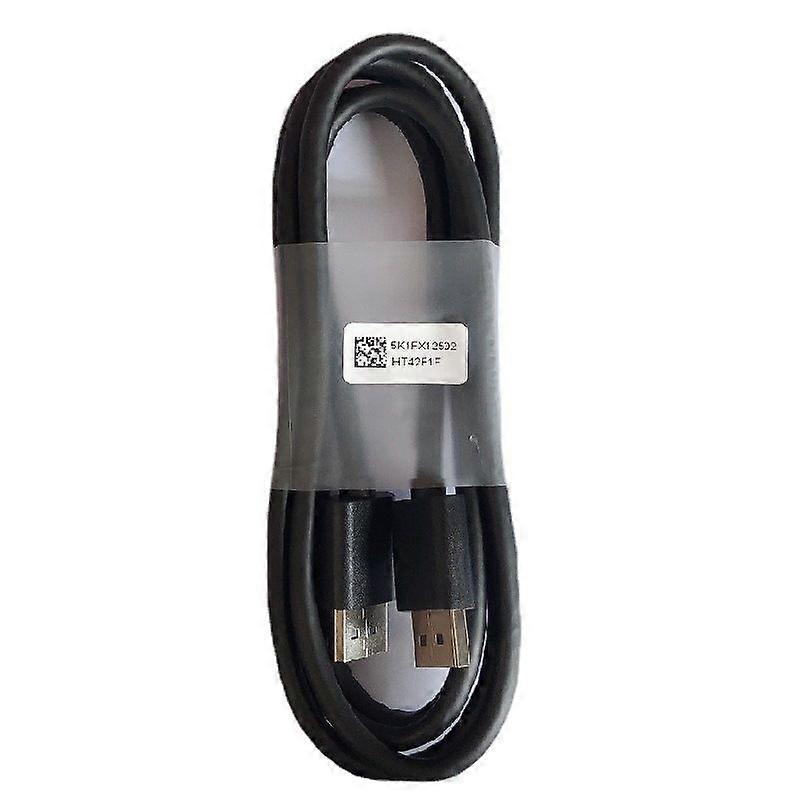 1.8m dp mann-til-mann HD-kabel DP displayport hode 4K dataskjermkabel, 2pack