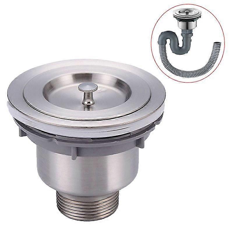 Stainless Steel Kitchen Sink Drain Assembly Waste Strainer and Basket Strainer Stopper Waste Plug Sink FilterCraft Pipe Cleaners