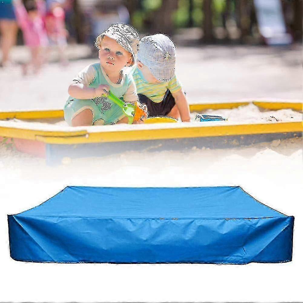 Sandbox Cover With Drawstring, Square Dust-proof Beach Sandbox Cover, Waterproof Sandpit Swimming Pool Cover