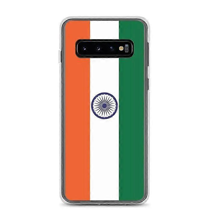 Phone Case - Samsung - Galaxy S10 - India Flag - Soft - Multicolored
