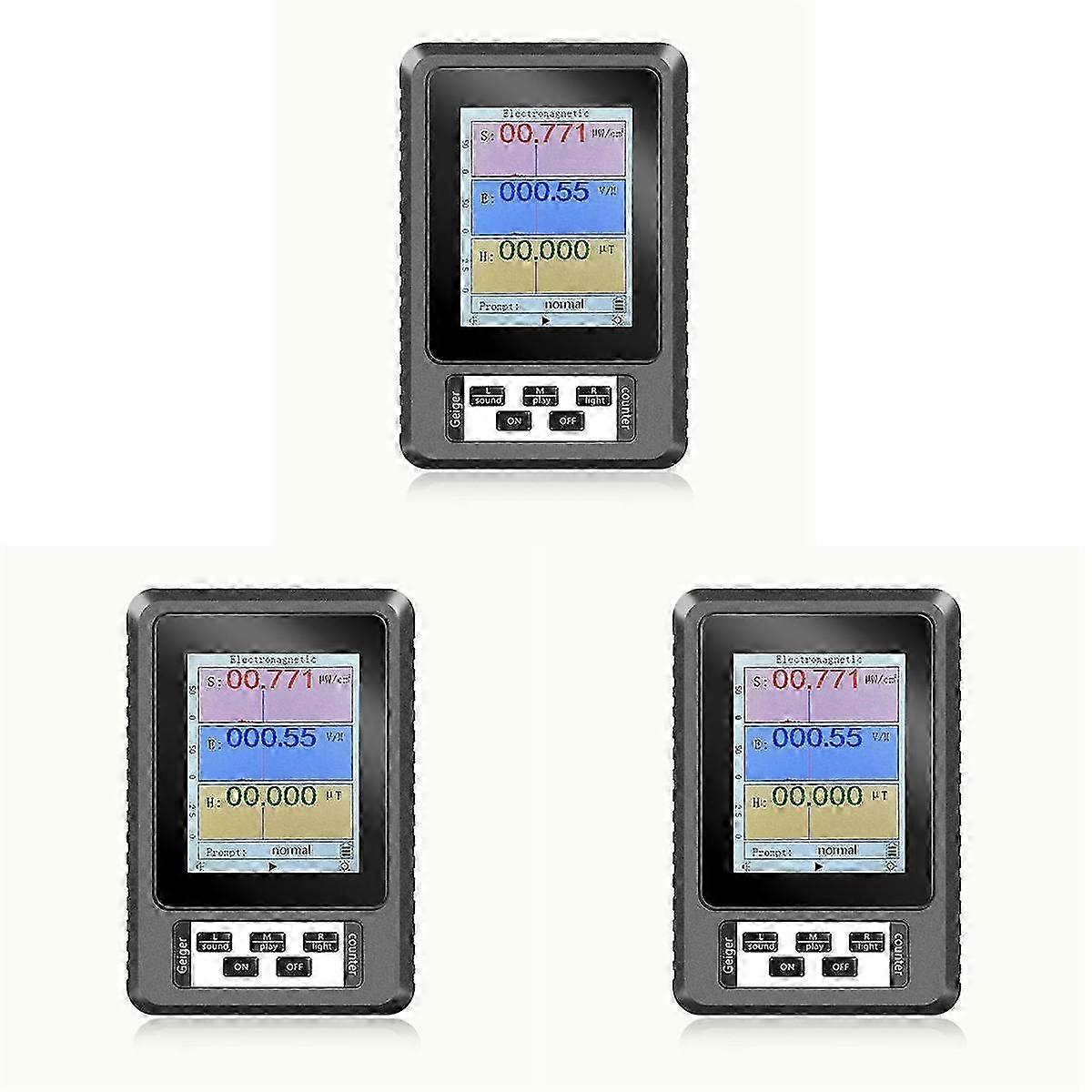 3X XR2 BR-9A Handheld Electromagnetic Radiation Detector High Precision Electromagnetic Radiation E