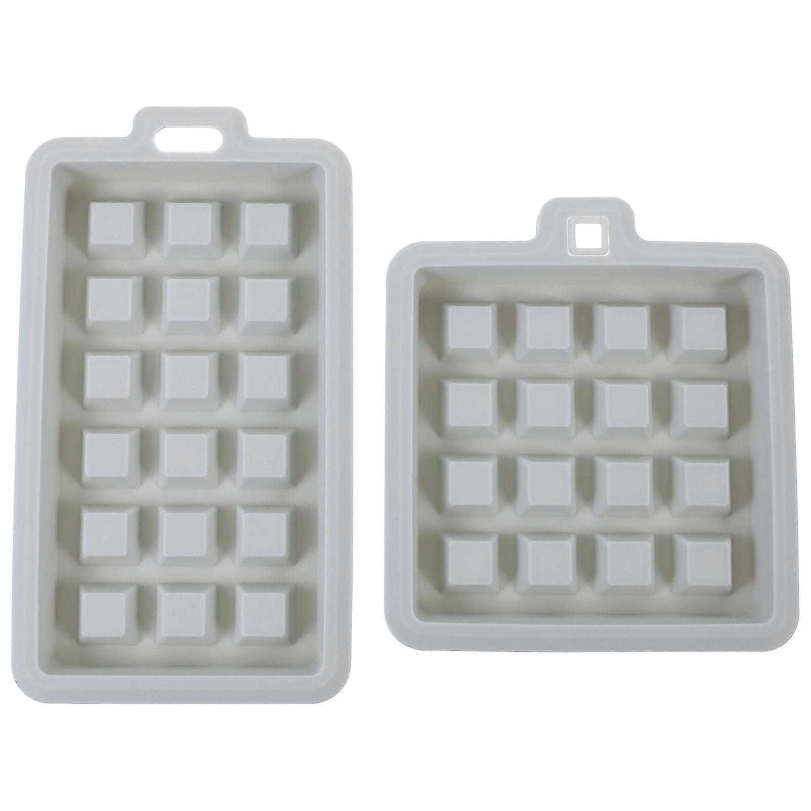 Baking Molds Silicone Cake Making Kitchen Restaurant 12.80X7.00X1.80CM 2Pcs