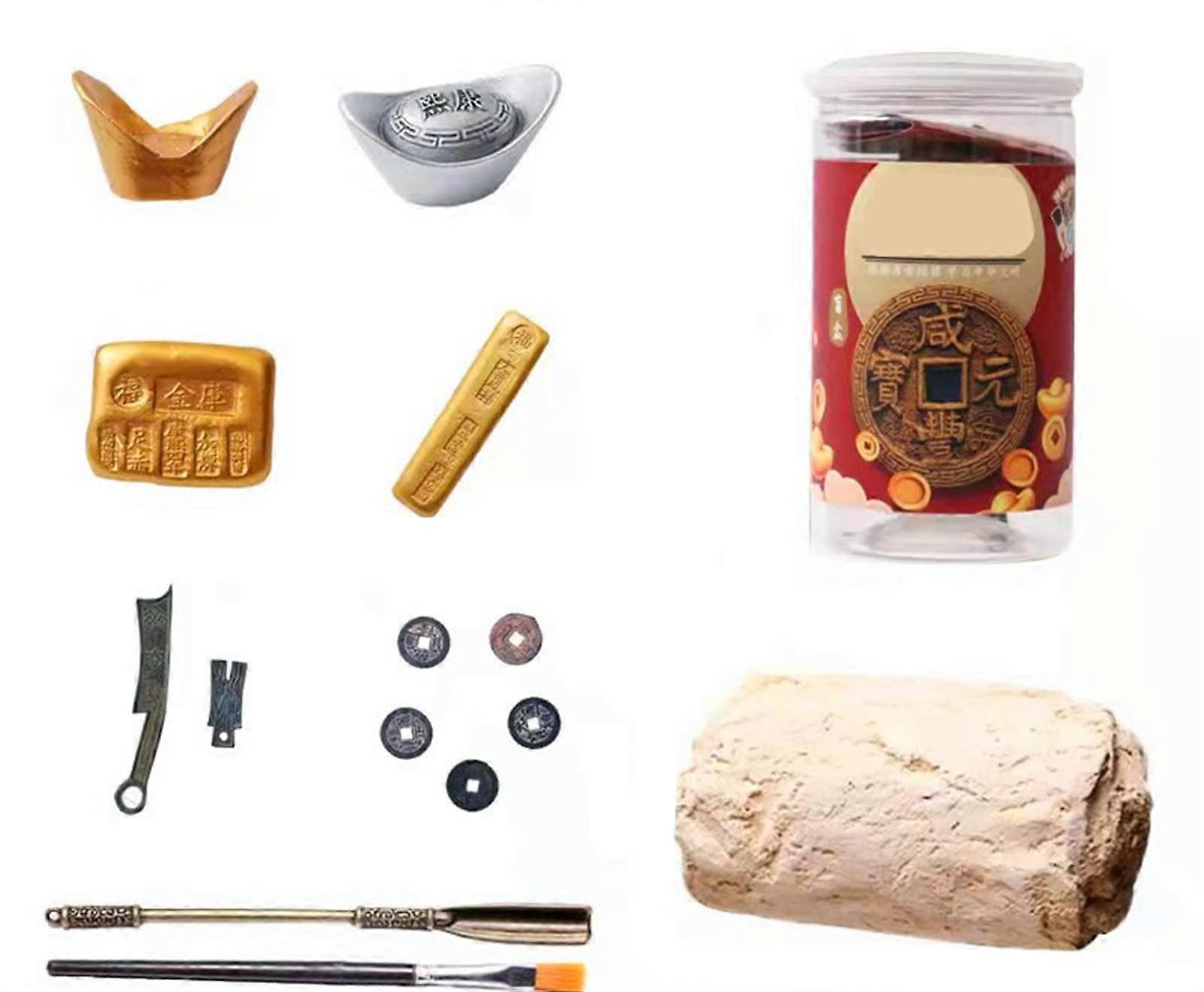 Digging Kit Dig It Up World Ancient China Treasures 6 Styles Fossils to Collect Science Kits for Kids