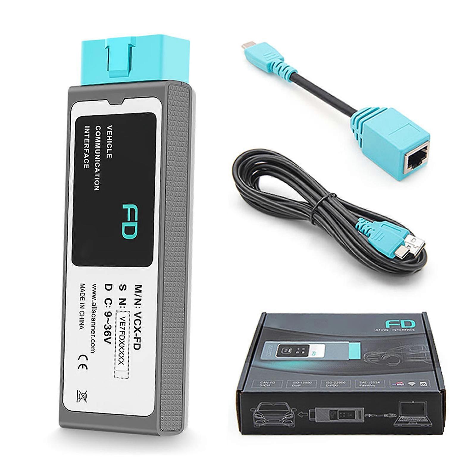J2534 Programmation Techstreams VXDIAG VCX CAN FDDoIP Outil de diagnostic automatique Codages Lecteur de codeScanner