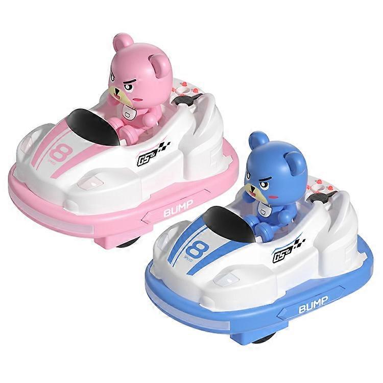 Q180 Double-Player Bumper Car Remote Control Battle Bump Car Toy Set