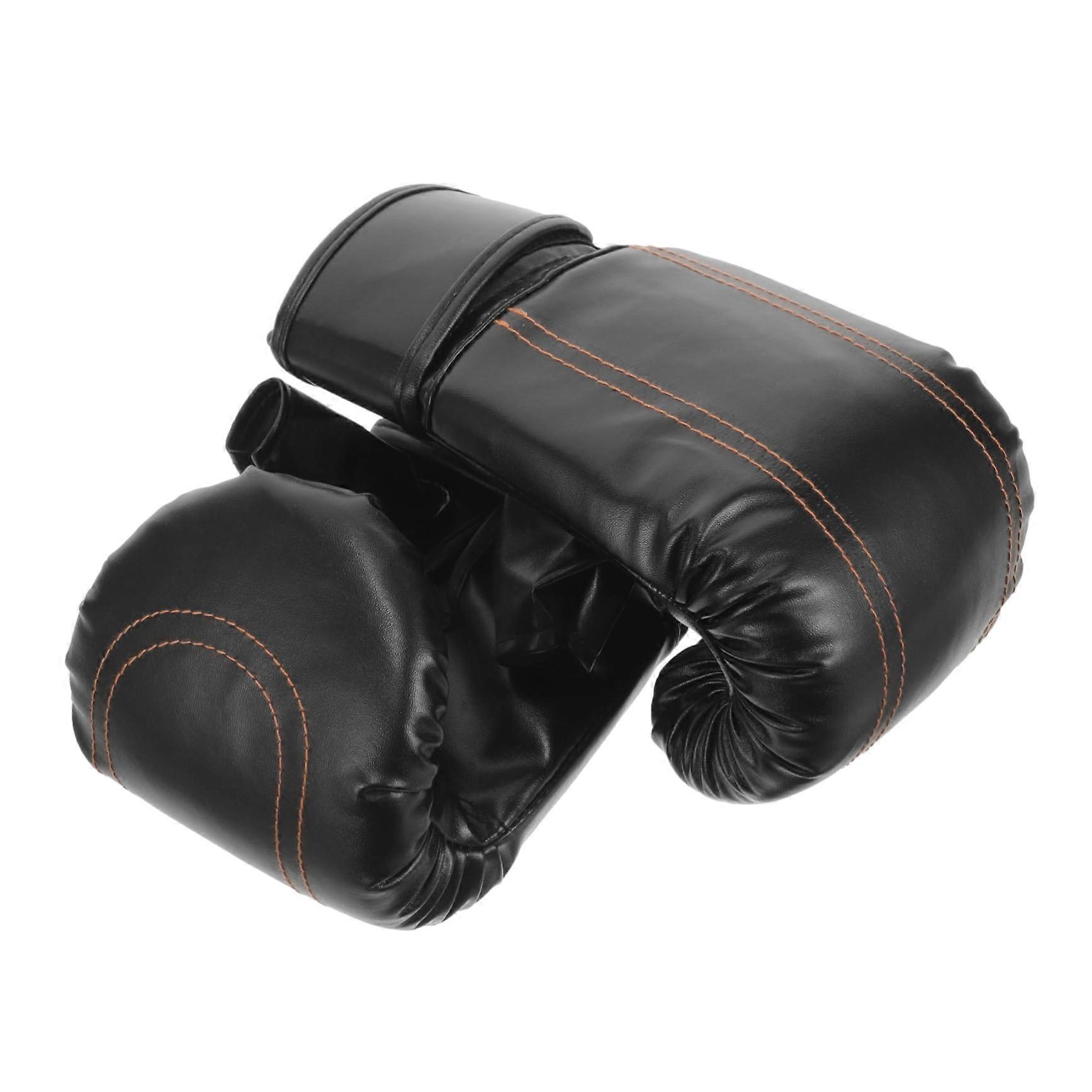 PU Training Boxing Gloves for Men - Durable Sparring Gloves for Heavy Bag Workout and Fitness, 1 Pair, Size Options