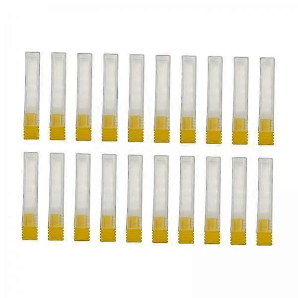 3x 20 Pieces Case Container Compact Empty Protection Portable Nail Bit Storage