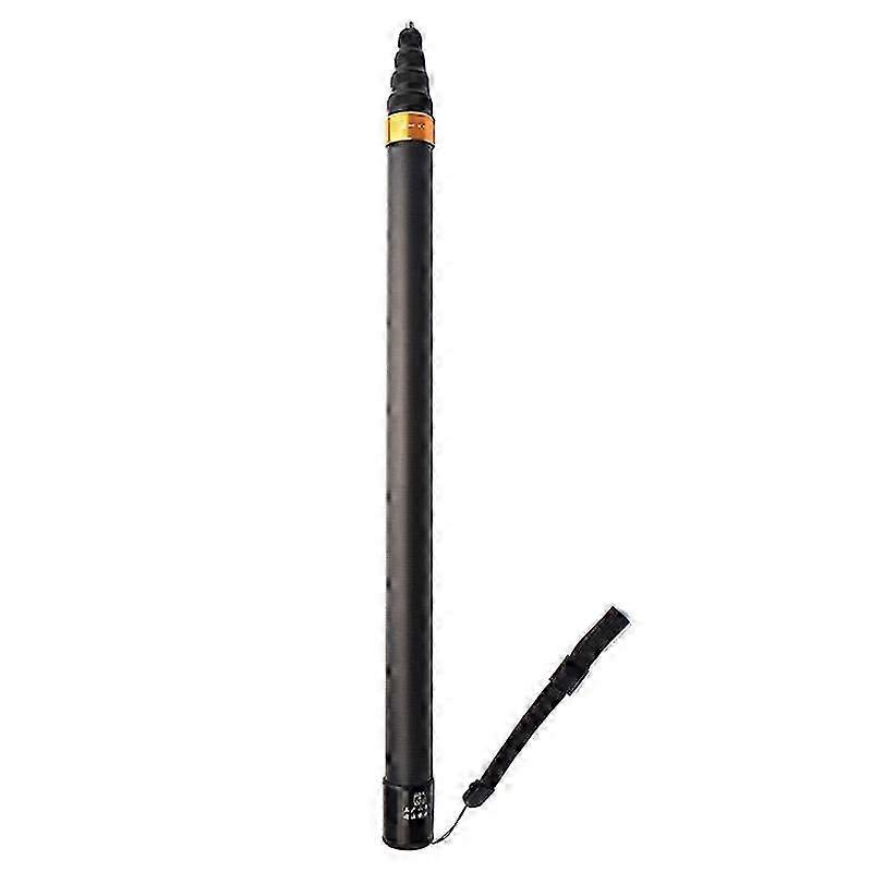 Carbon Fiber Invisible Extendable Edition Selfie Stick for GoPro Insta360 ONE X2 / ONE / ONE R Acti