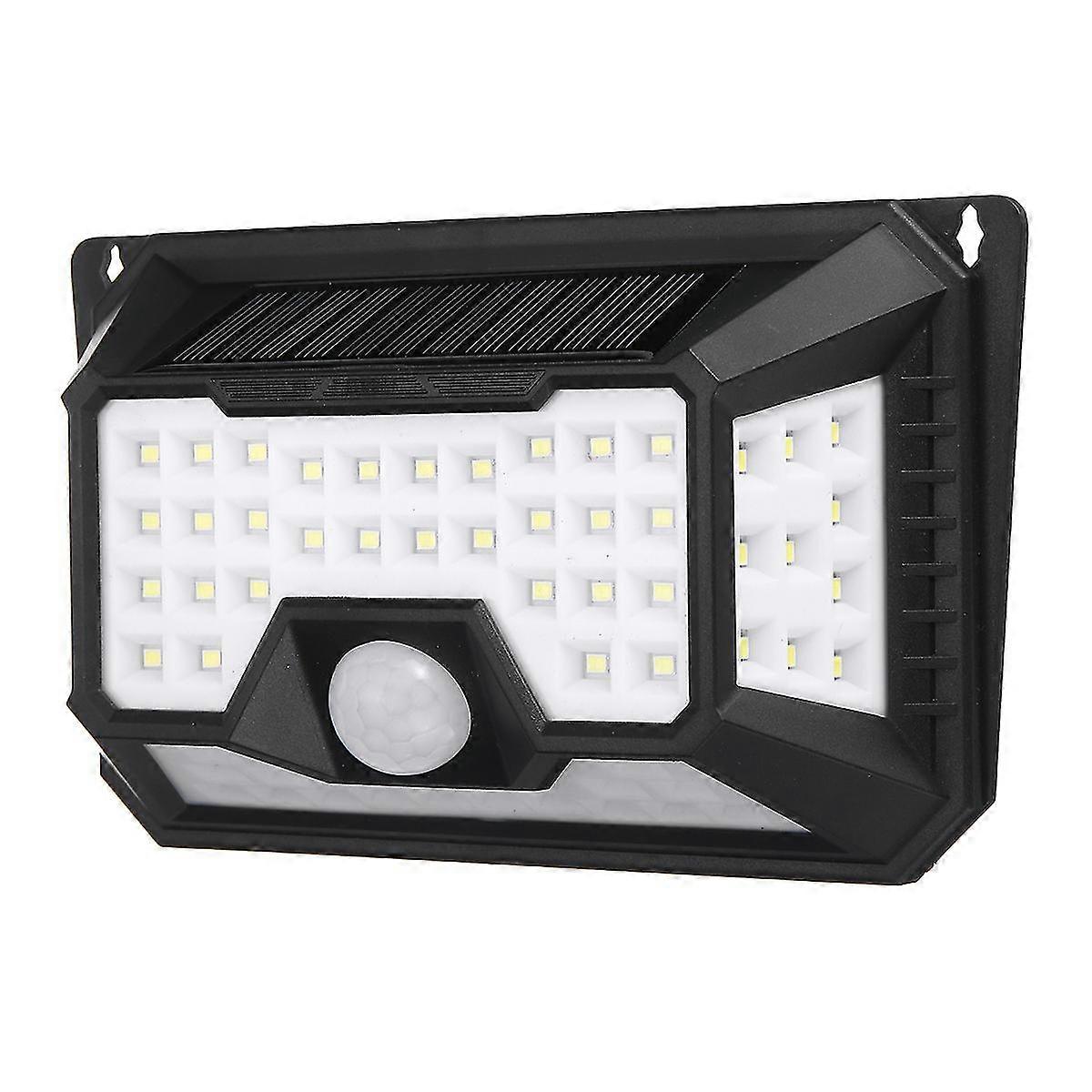 Outdoor Waterproof Garden Wall Light with 66 LEDs and Solar Powered Motion Sensor