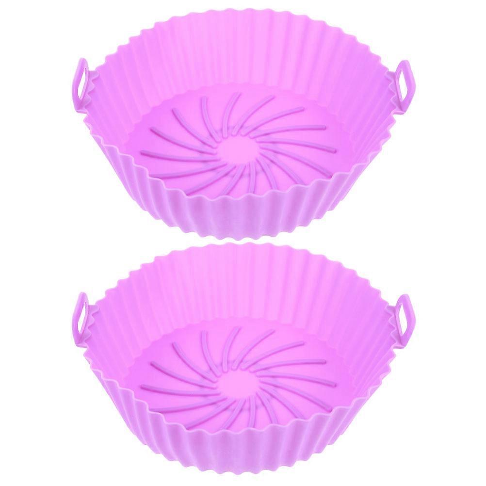 Silicone Air Fryer Liner, Multi-purpose Baking Basket, Heat-resistant and Reusable
