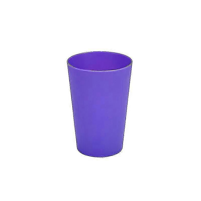Reusable Shatterproof Plastic Cups for Camping Beach Picnic - Purple
