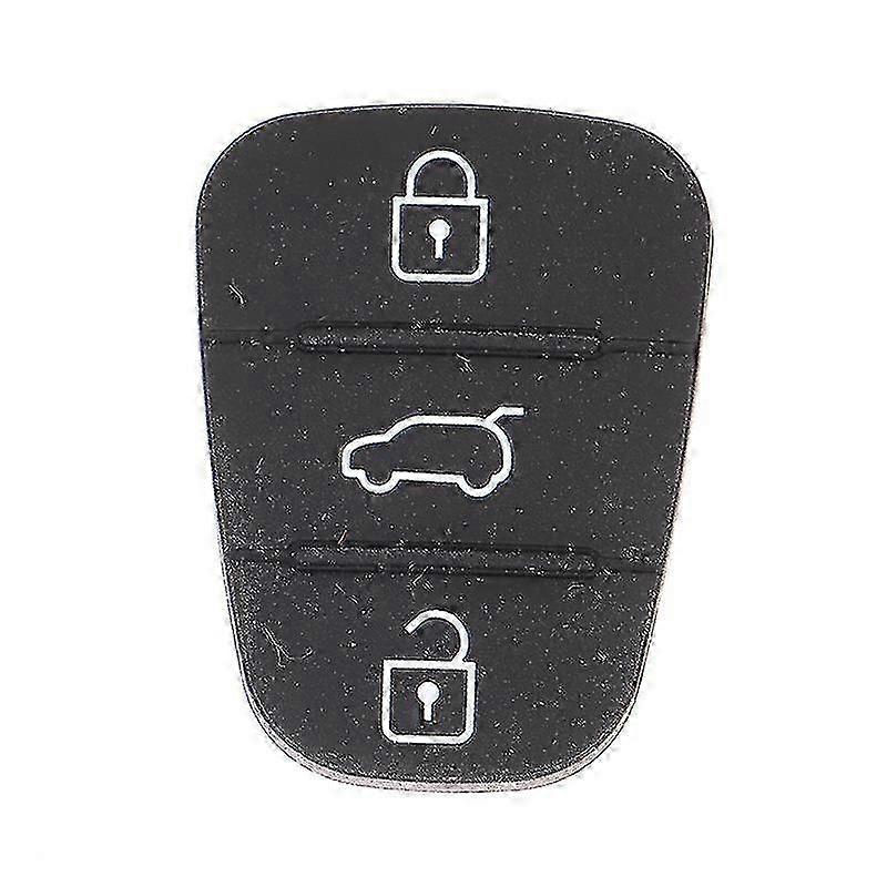 3-button key shell for Hyundai Kia car keys silicone replacement