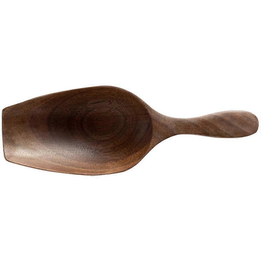 Coffee Scoop with Wooden Design, Perfect for Serving Rice or Scooping Tea Leaves