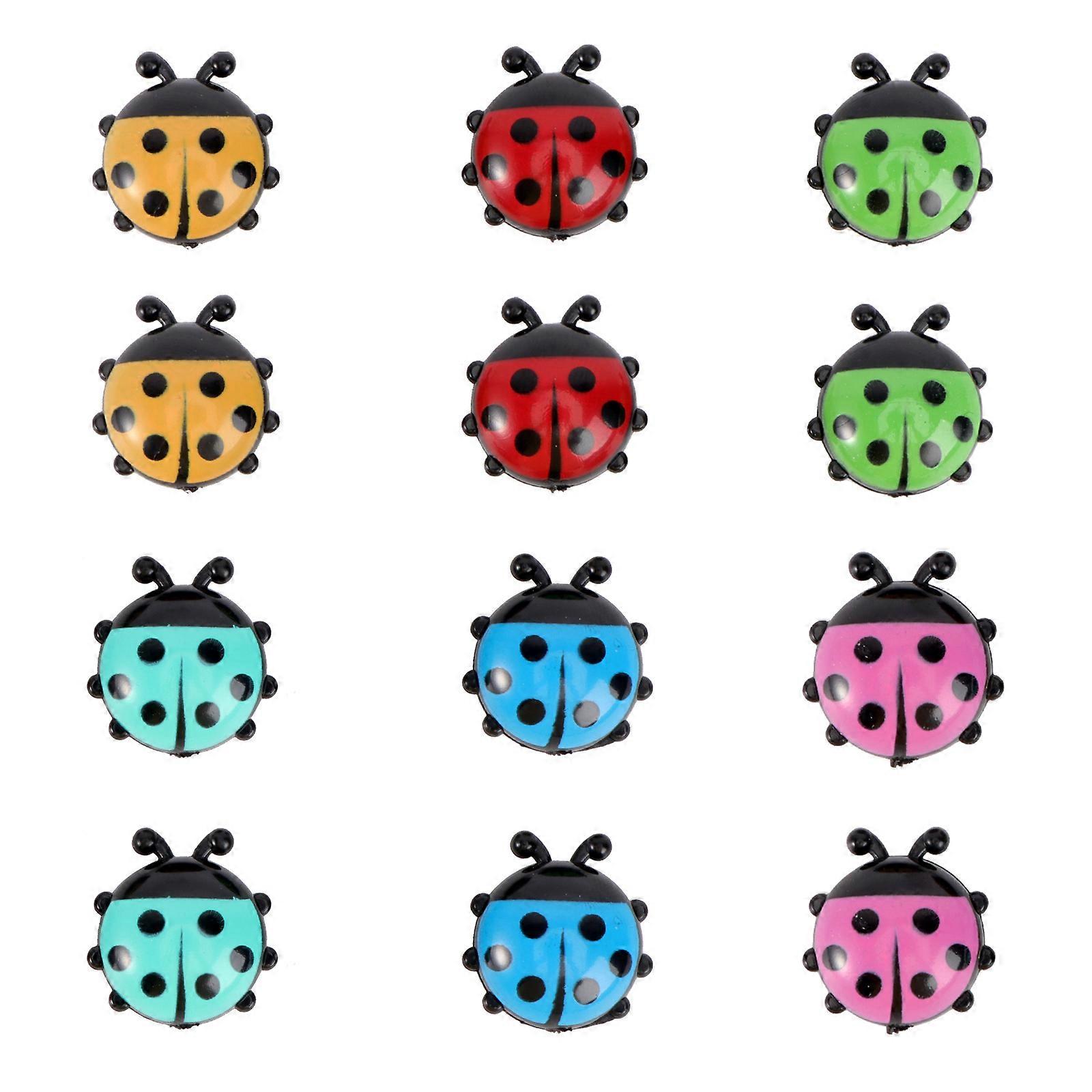 Refrigerator Magnets Featuring Ladybug Style, Suitable for Personal or Family Use